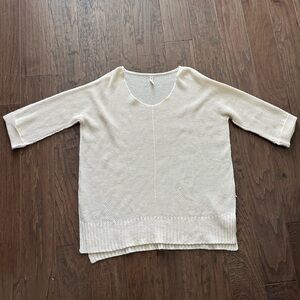 Albe Rita off white sweater size small